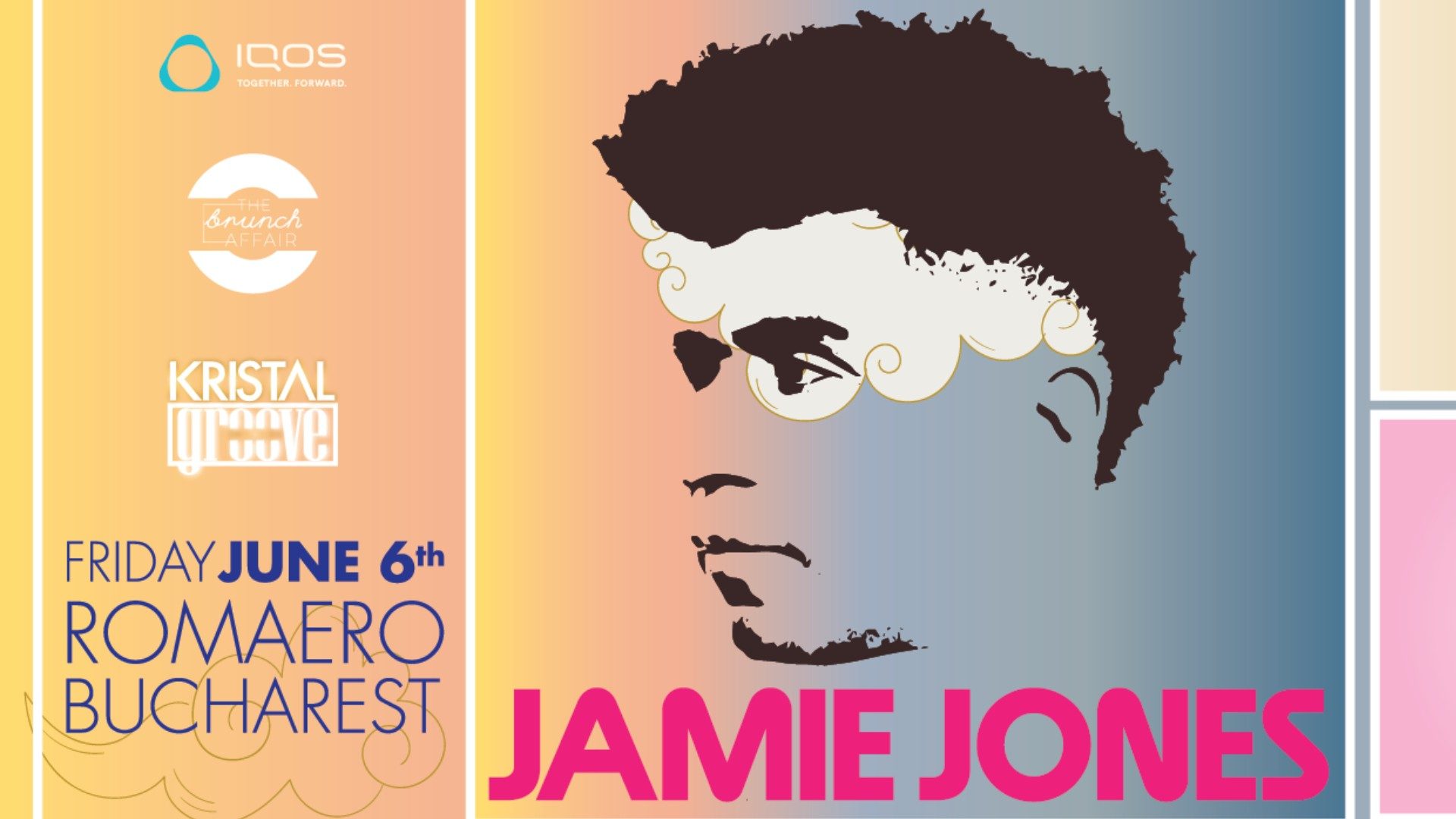 Jamie Jones x Kristal Groove x The Brunch Affair = ecuația perfectă pentru o noapte perfectă!